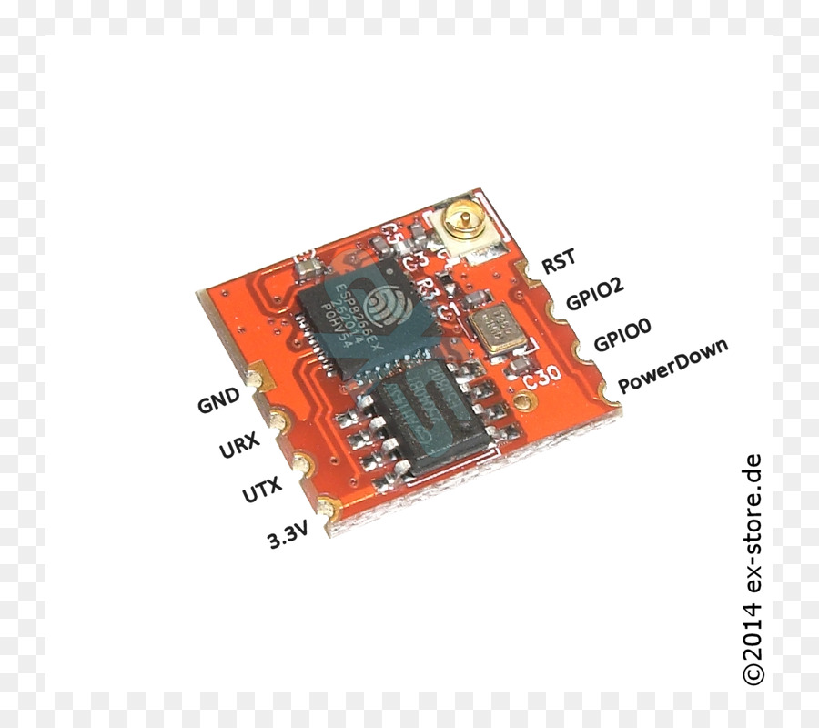 Microcontrolador，Esp8266 PNG