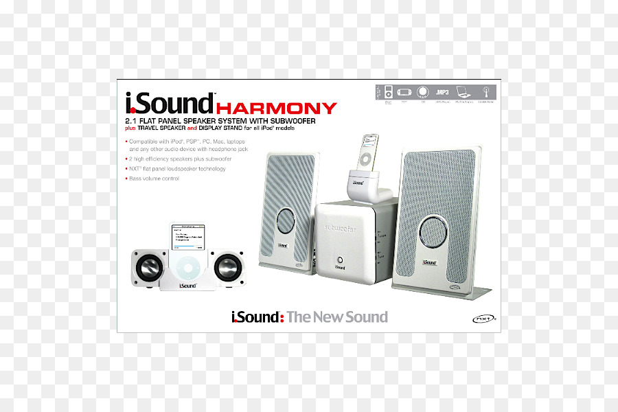 Alto Falantes Isound Harmony，áudio PNG