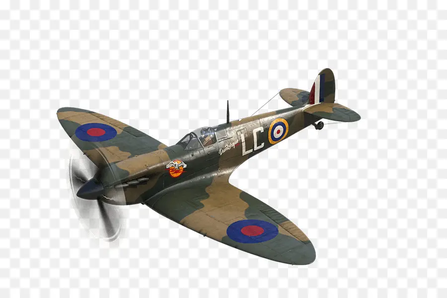 Supermarine Spitfire，De Avião PNG