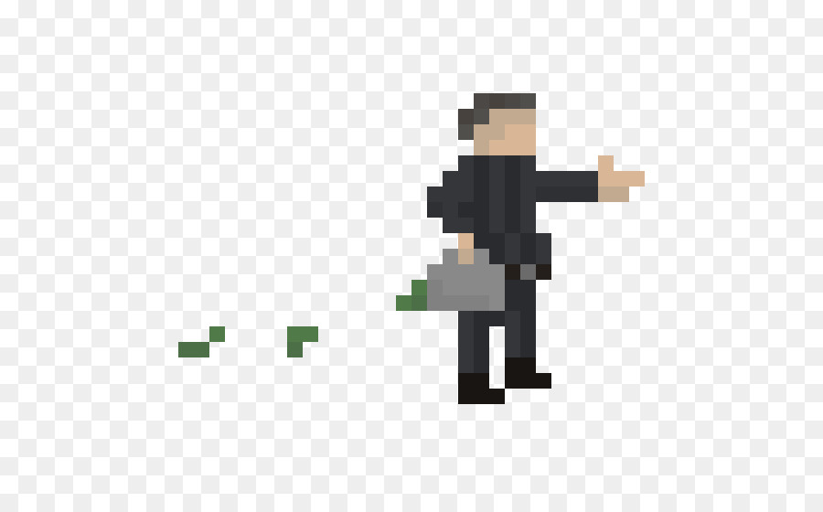 Homem De Arte Pixelada，Pasta PNG