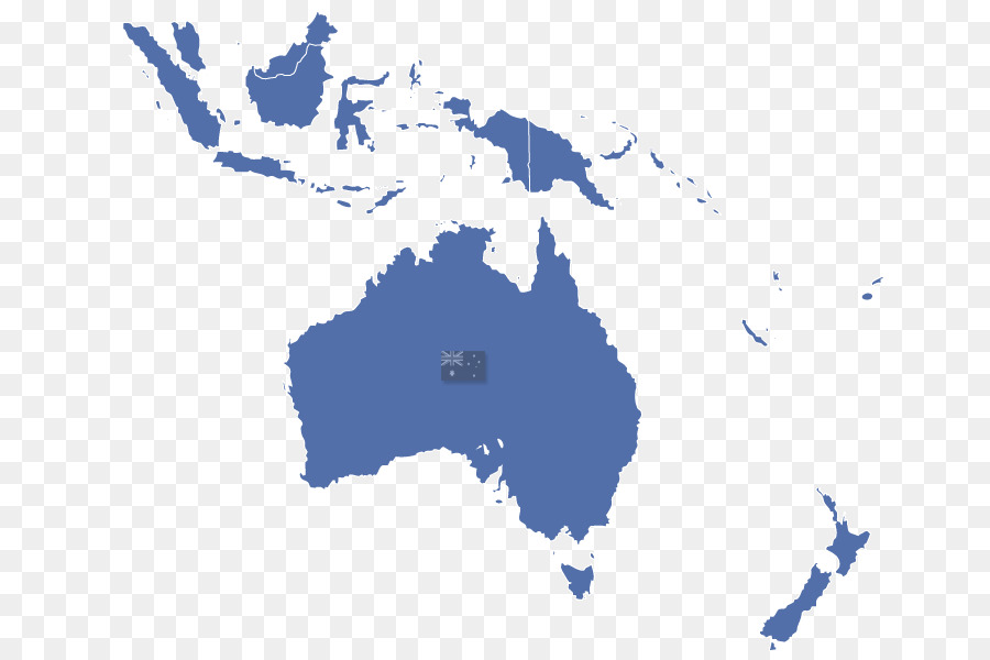 Mapa Da Oceania，Austrália PNG