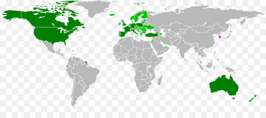 Mapa Mundial，Países PNG