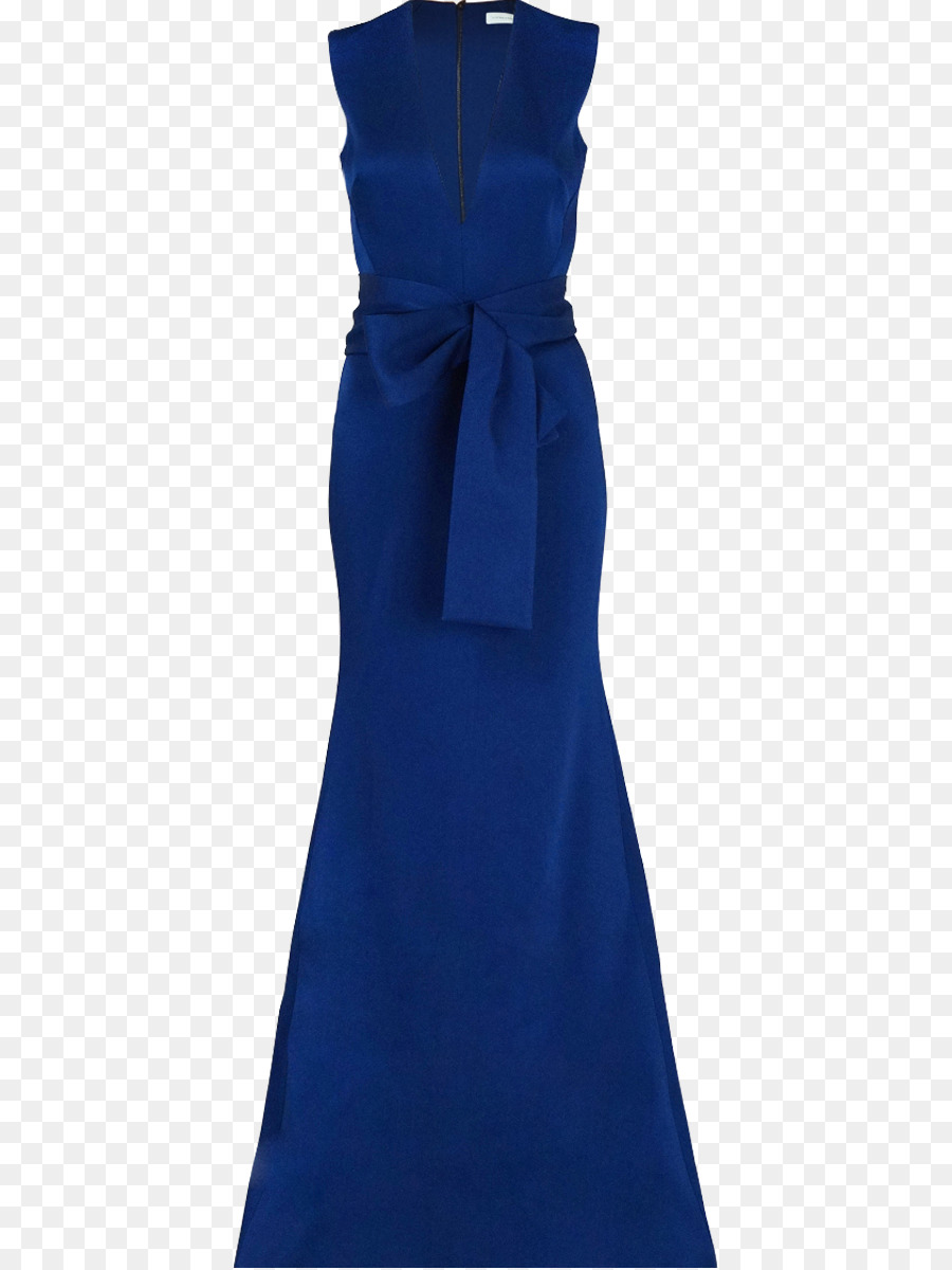 vestido azul transparente