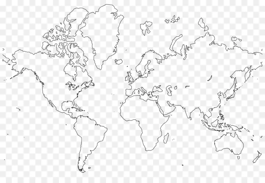 Mundo，Mapa PNG