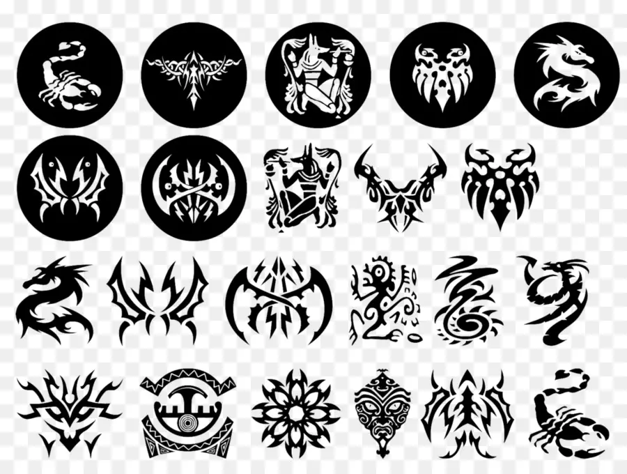 Tatuagens Tribais，Tatuagem PNG