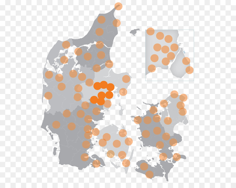 Mapa，Norte Dinamarca Região PNG