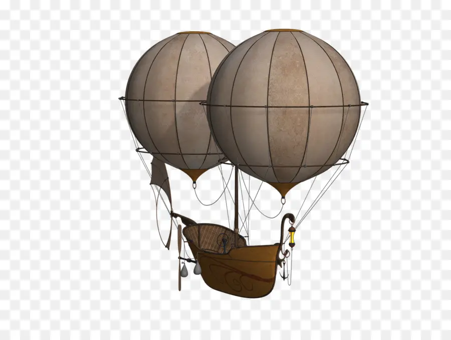 Balão De Ar Quente，Dirigível PNG