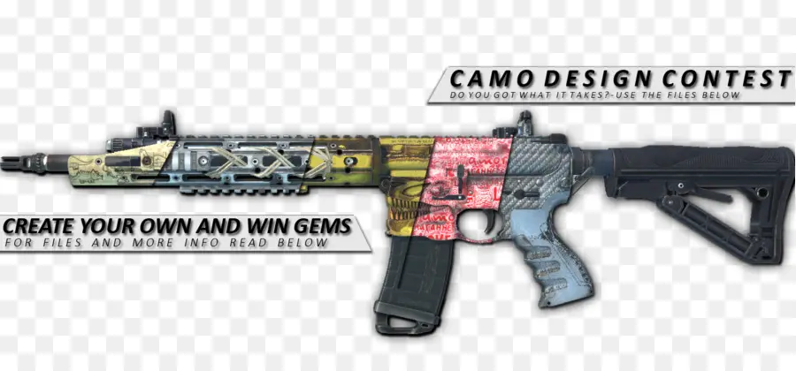 Rifle Camuflado，Pistola PNG