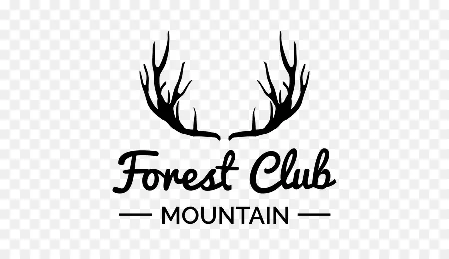 Logotipo Da Montanha Do Clube Da Floresta，Marca PNG