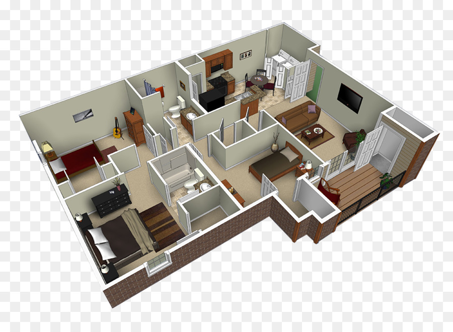 Layout Do Apartamento，Planta Baixa PNG