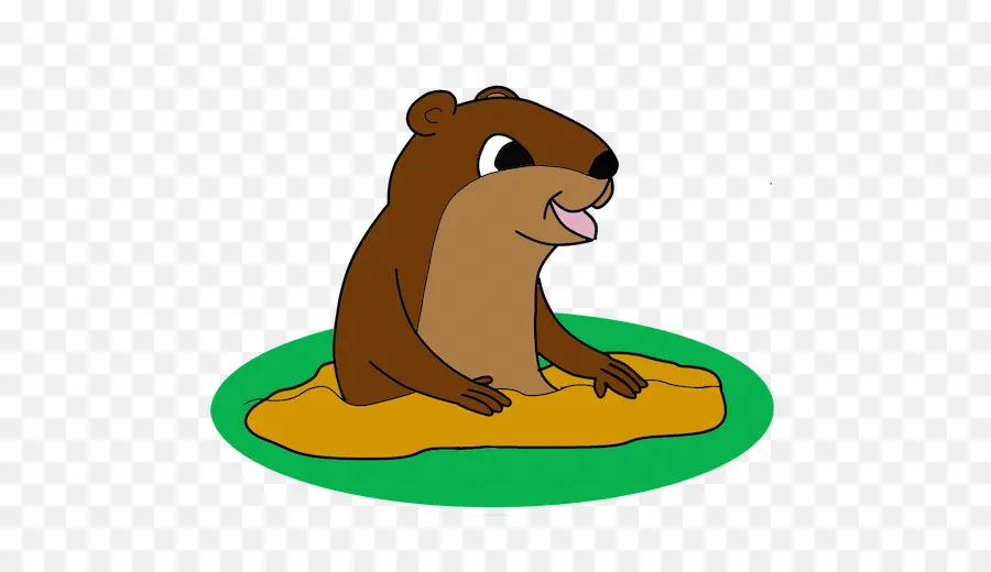 Marmota De Desenho Animado，Toca PNG