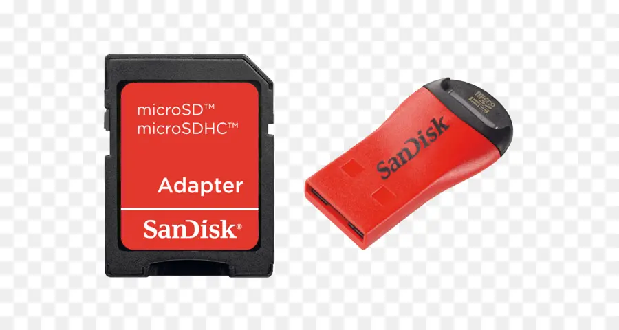 Adaptador Sandisk，Memória PNG