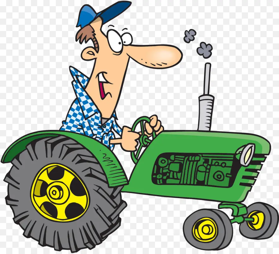 Agricultor，Trator PNG