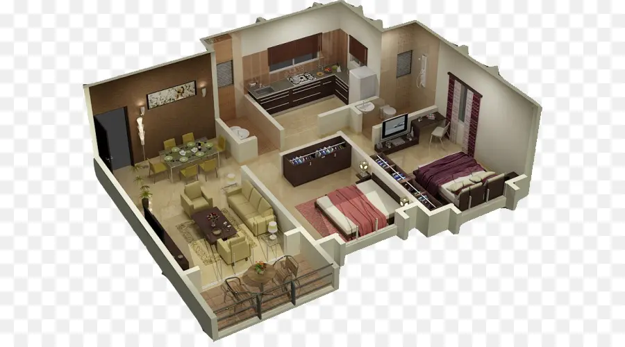 Layout Do Apartamento，Planta Baixa PNG