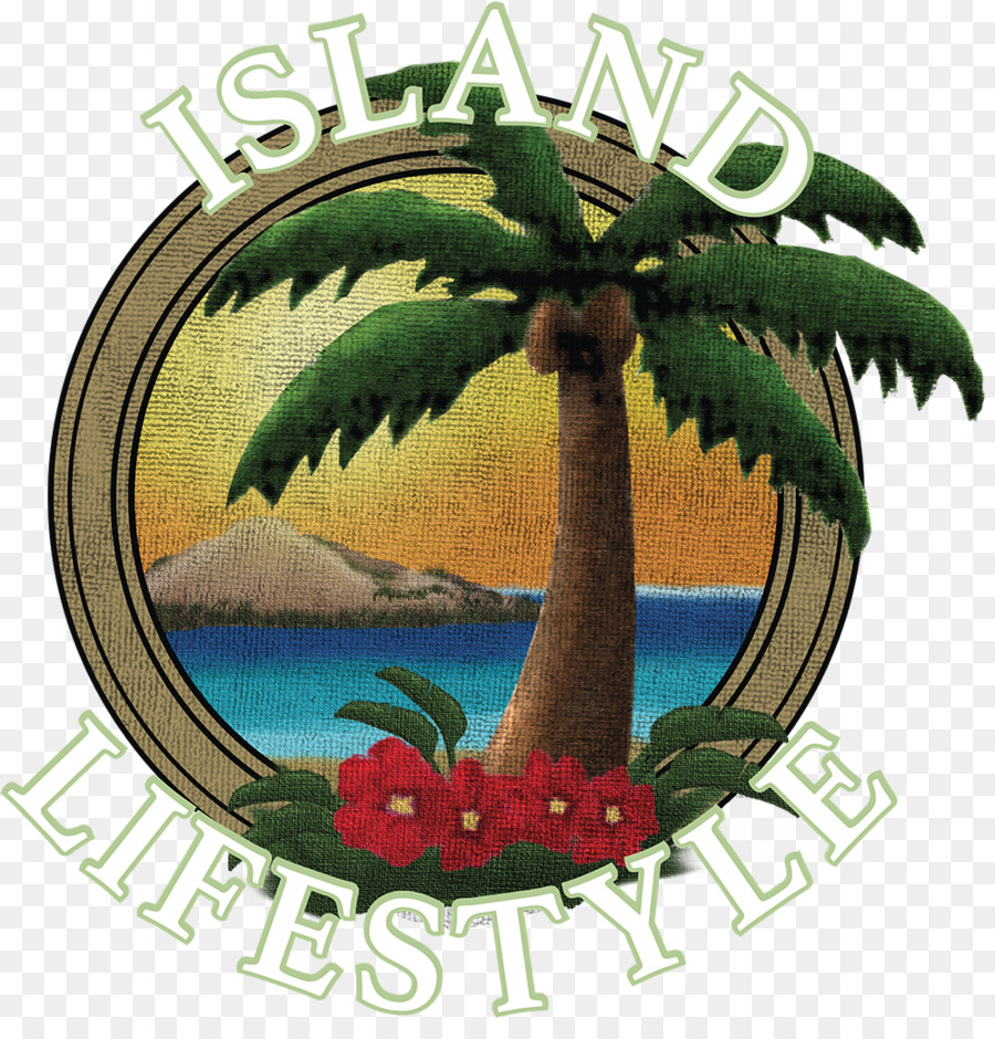 Logotipo Do Estilo De Vida Da Ilha，Ilha PNG