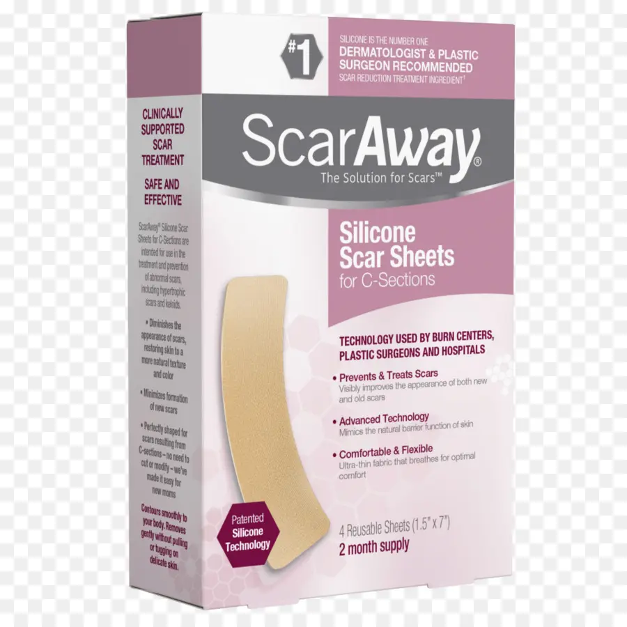 Scaraway De Silicone Cicatriz Folhas，Cicatriz PNG