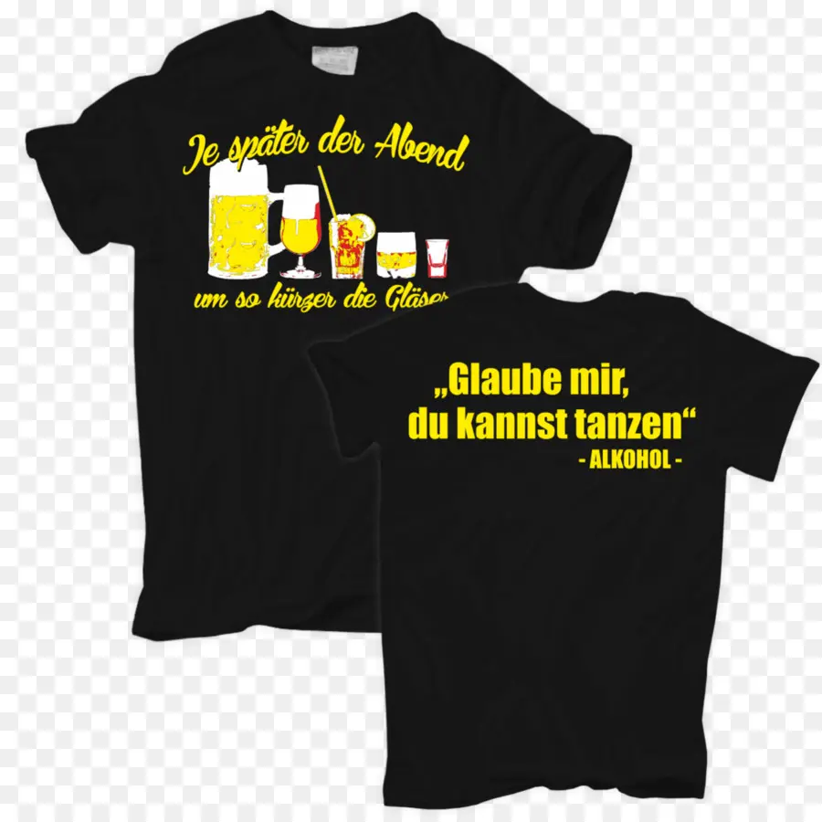 Camiseta Álcool，Engraçado PNG