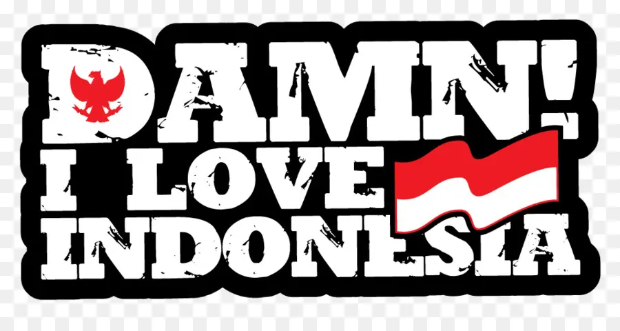 Porra Eu Amo Indonésia，Tshirt PNG