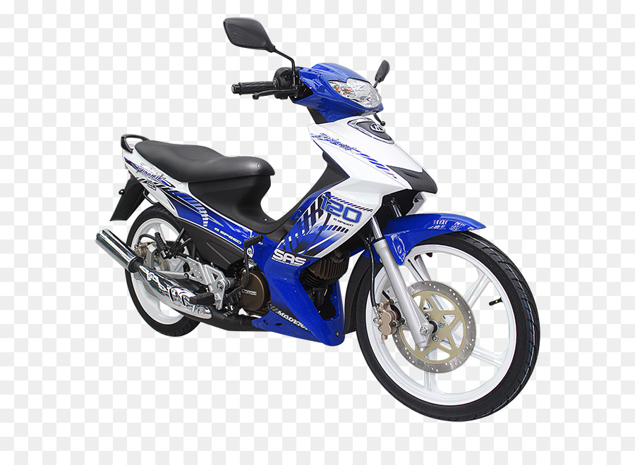 Motocicleta Azul，Bicicleta PNG