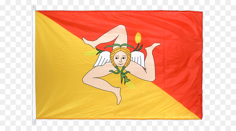 Bandeira Da Sicília，Trinácria PNG