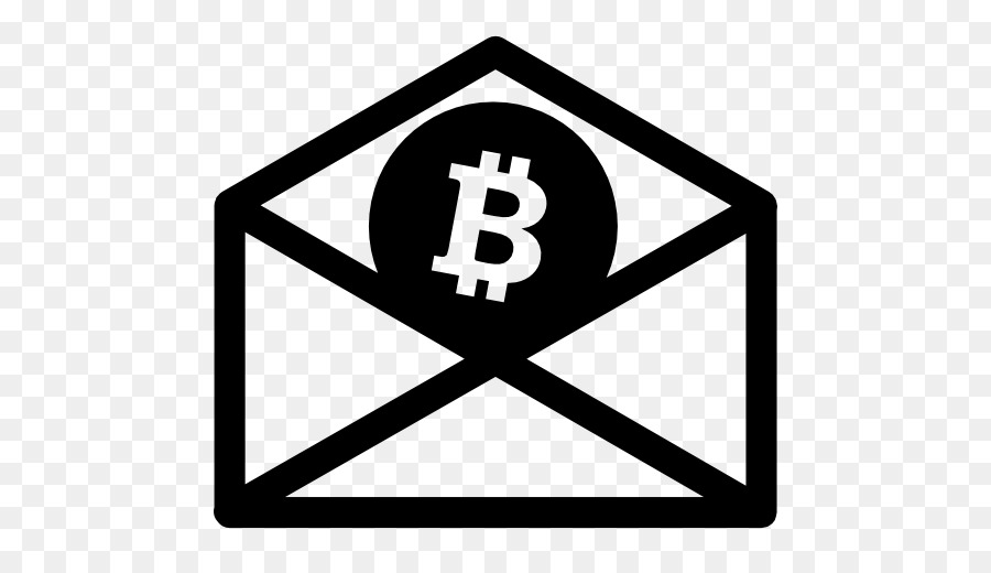 Envelope Bitcoin，Criptomoeda PNG