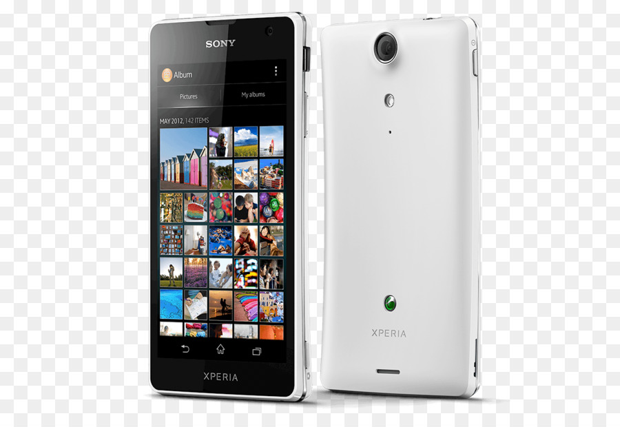 Smartphone，Sony Xperia J PNG