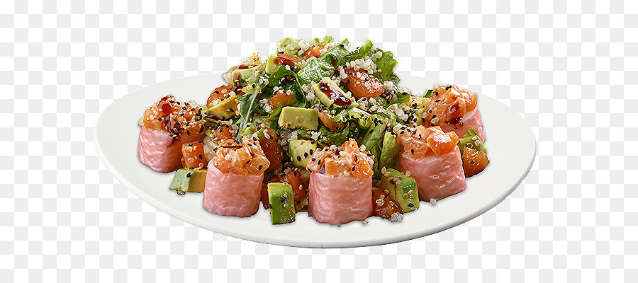 Salada，Salmão Fumado PNG