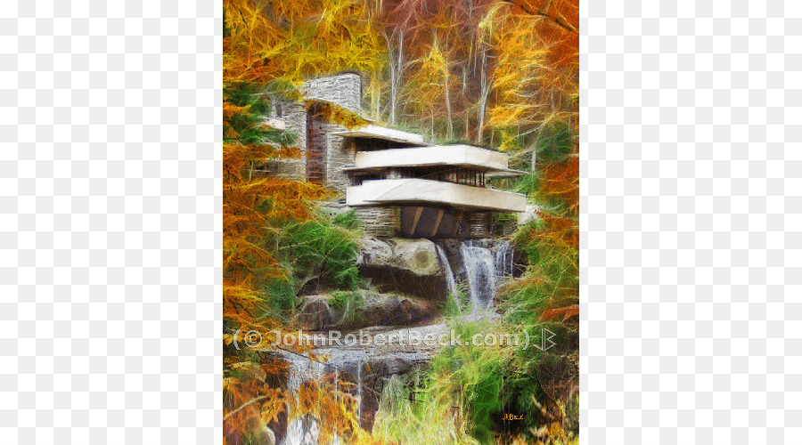 Fallingwater，Cachoeira PNG