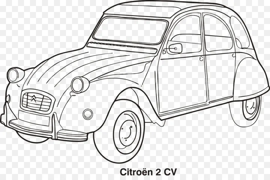 Citroën 2 Cv，Veículo PNG