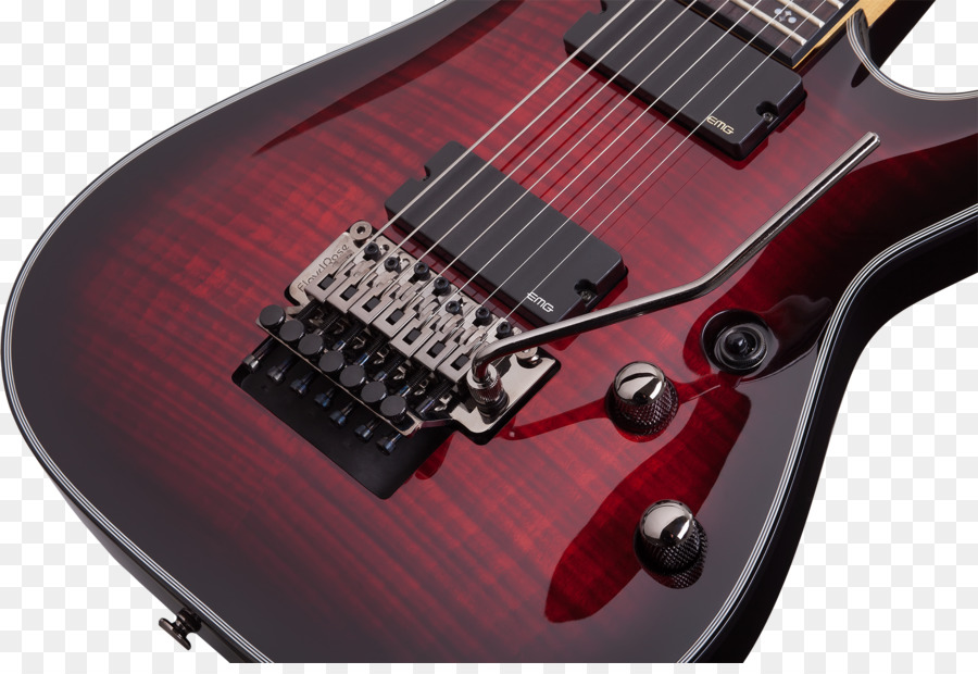 Guitarra Vermelha，Cordas PNG