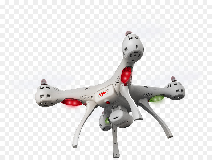 Drone Dji Branco，Quadricóptero PNG