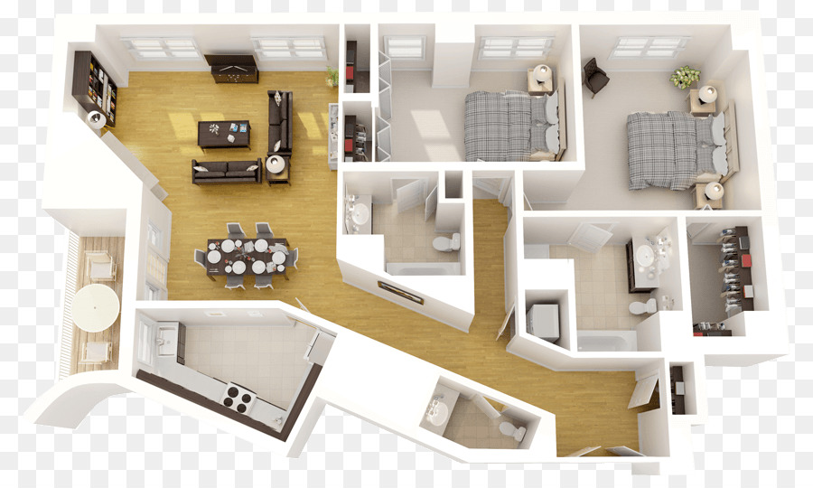 Layout Do Apartamento，Planta Baixa PNG