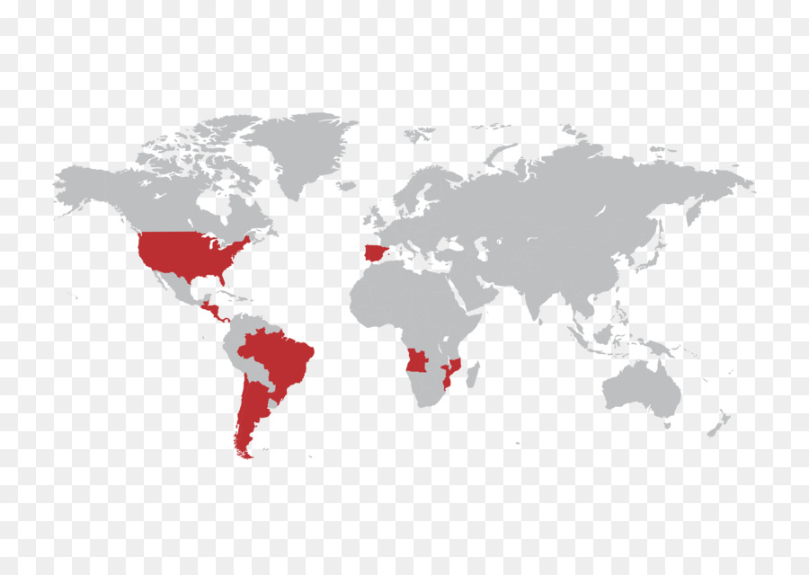 Mapa Mundial，Países PNG