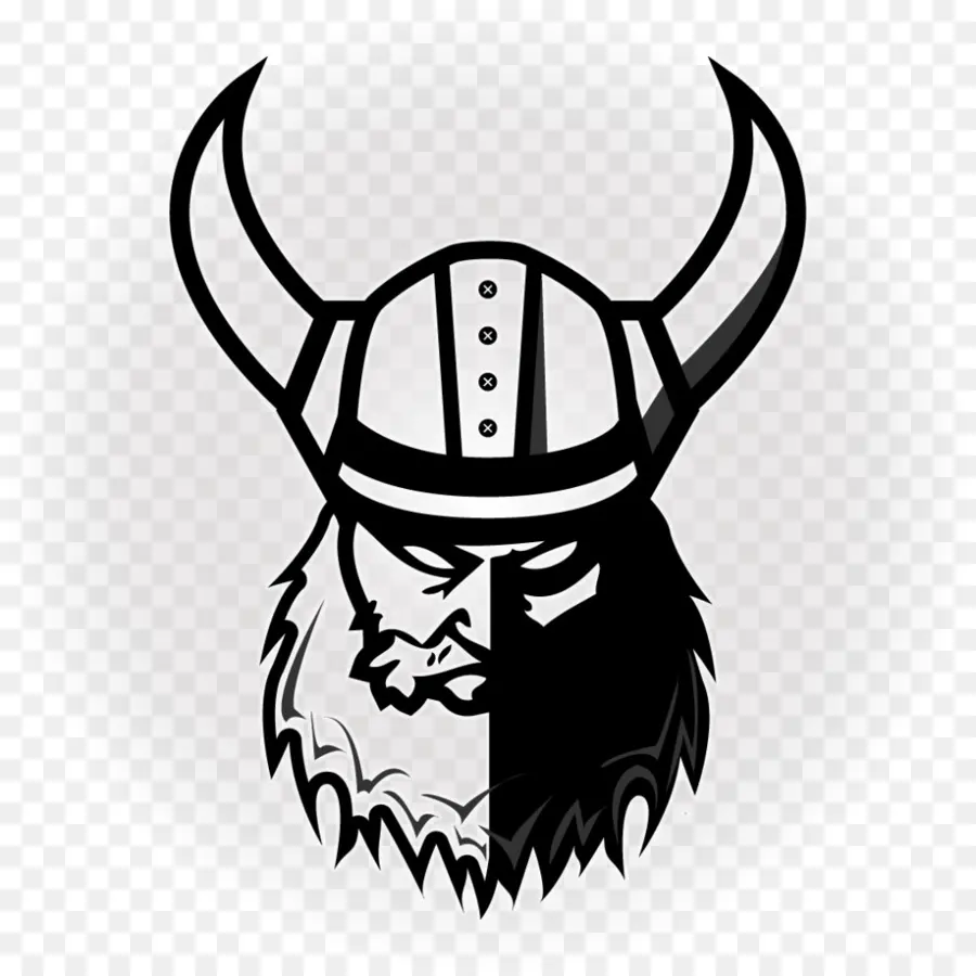 Capacete Viking，Barba PNG