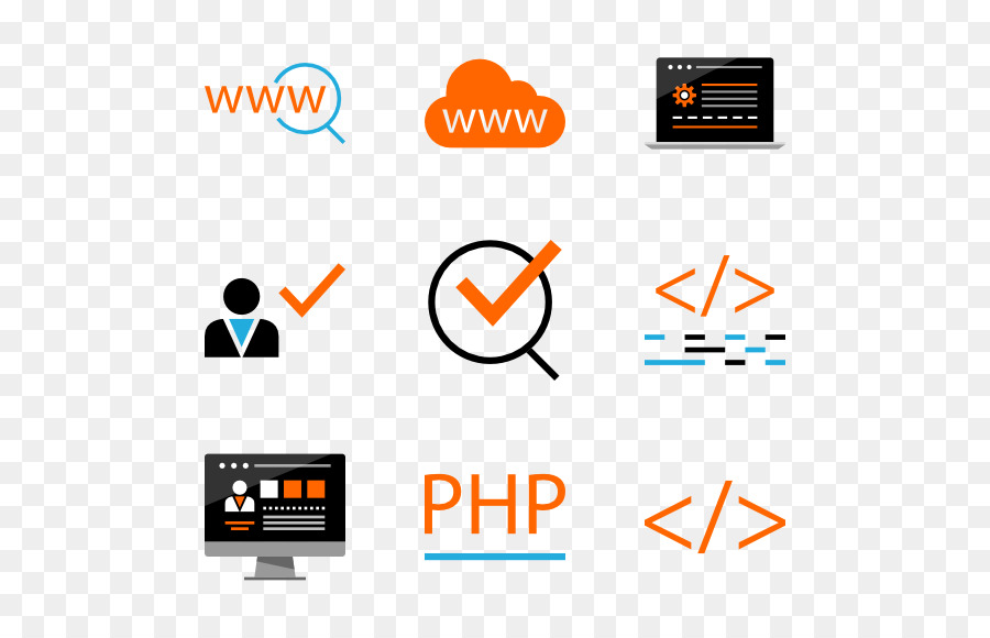 Ícones De Desenvolvimento Web，Php PNG