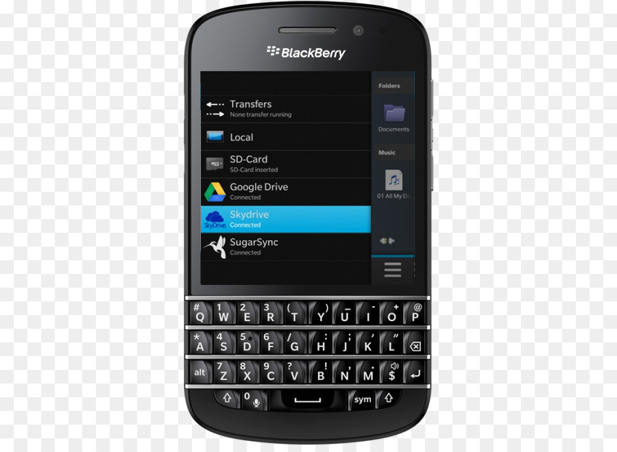 Telefone Blackberry，Smartphone PNG