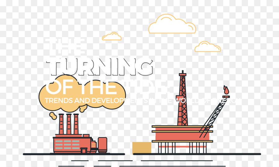 Ilustração De Plataforma Petrolífera，Indústria PNG