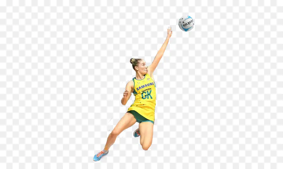 Jogador De Netball，Netebol PNG