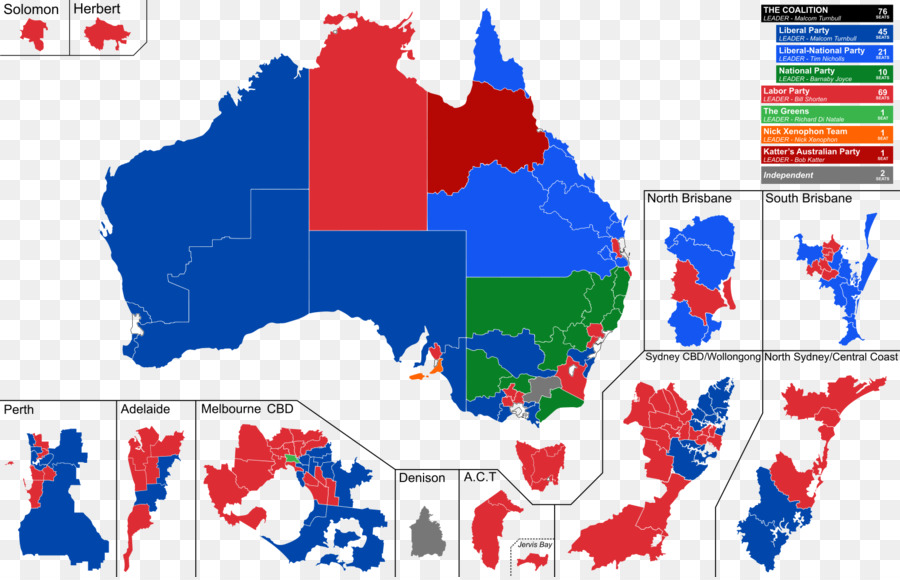 Austrália，Mapa PNG