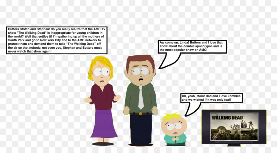 Butters Stotch，Linda Stotch PNG