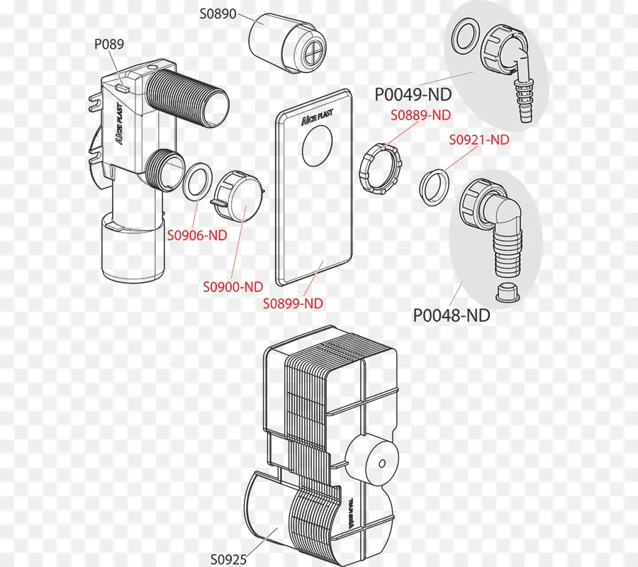 Diagrama Técnico，Peças PNG