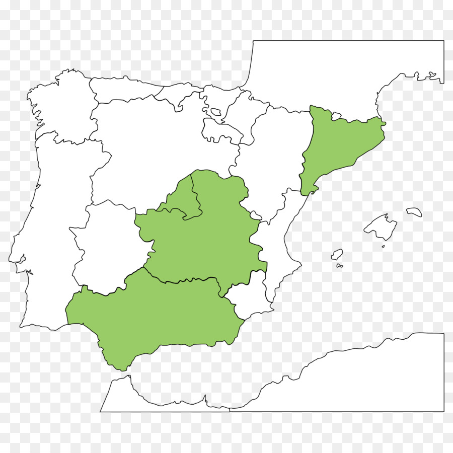 Espanha，Mapa PNG