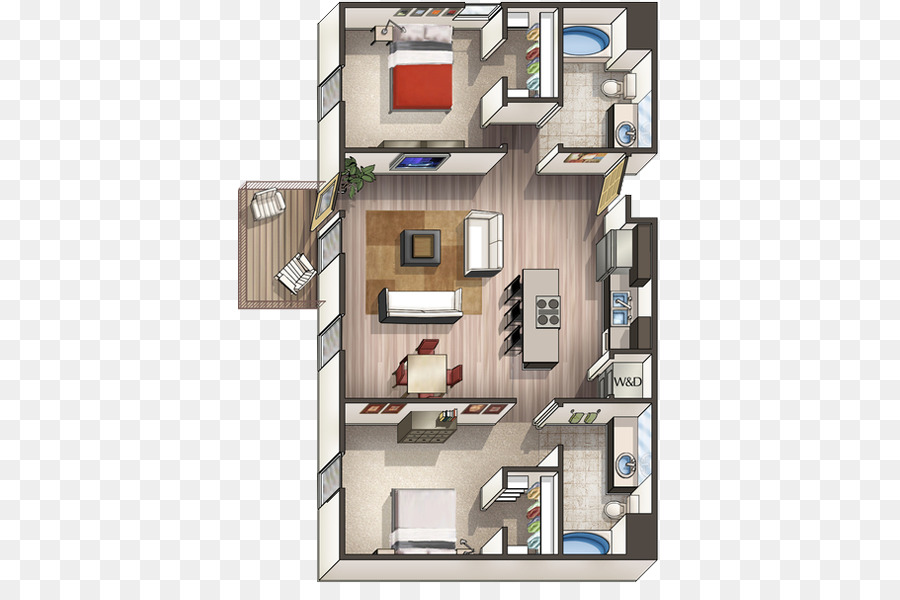 Planta De Apartamento，Interior PNG