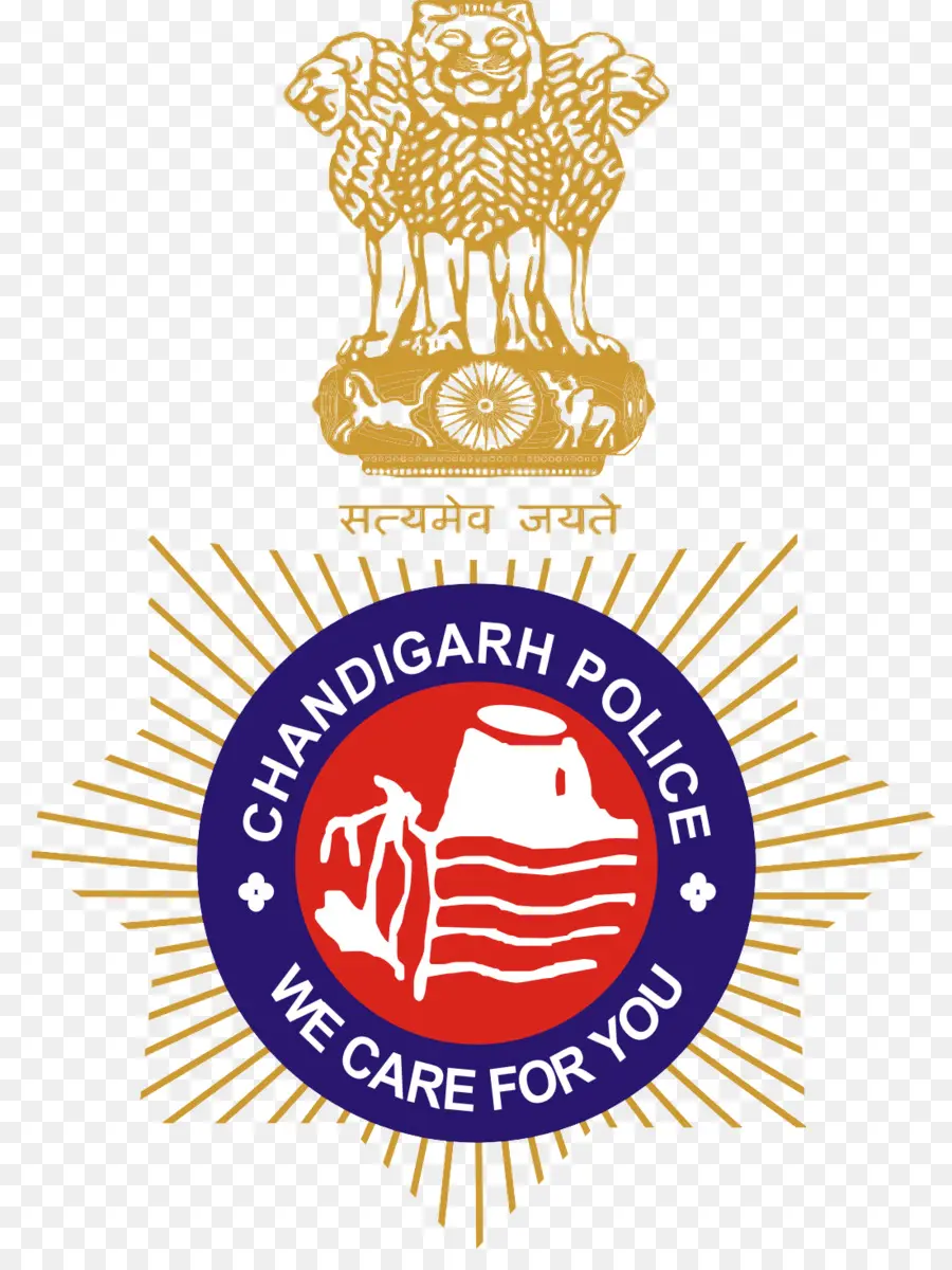 Polícia De Chandigarh，Emblema PNG