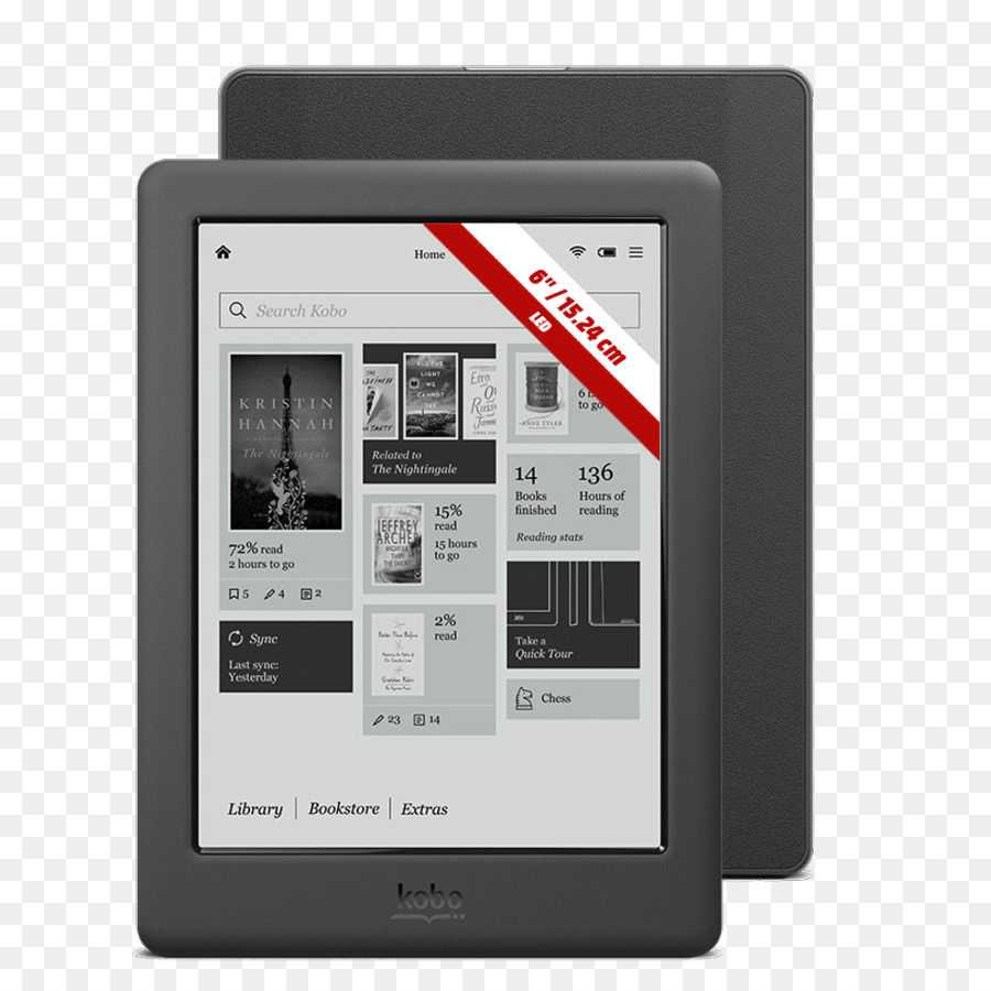 Kobo Touch，Kobo Glo PNG