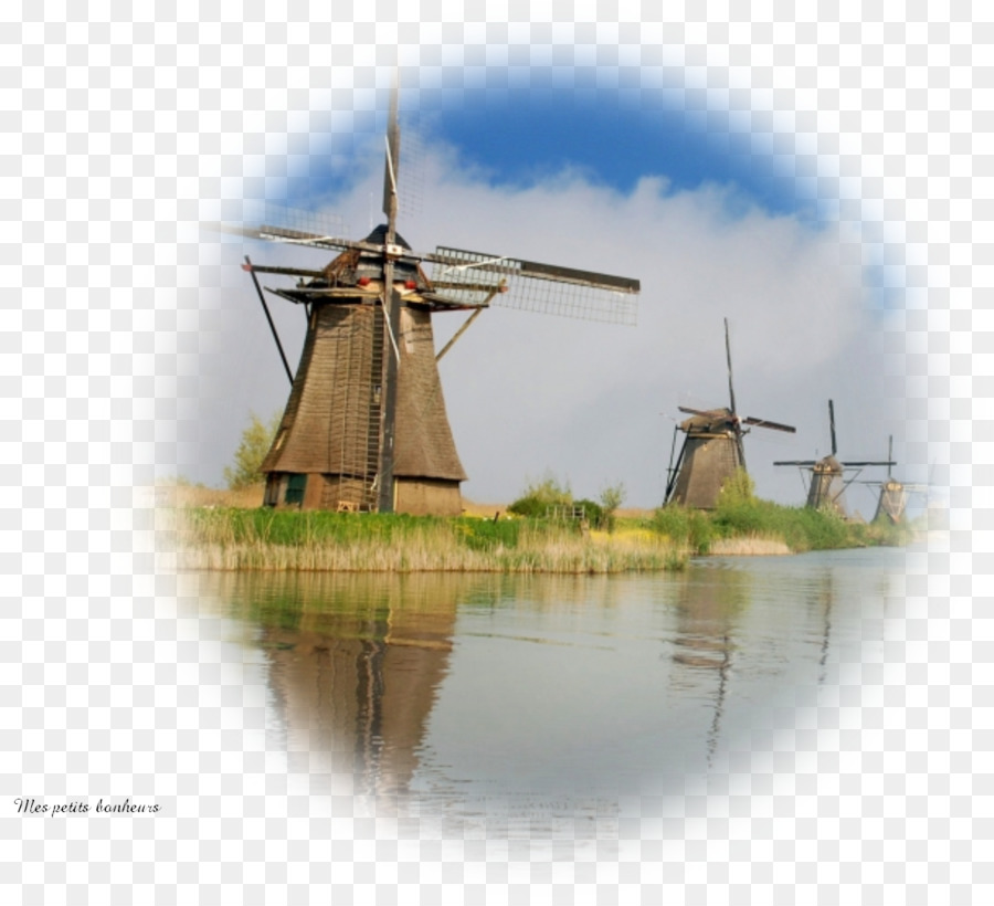 Moinho De Vento，Kinderdijk PNG