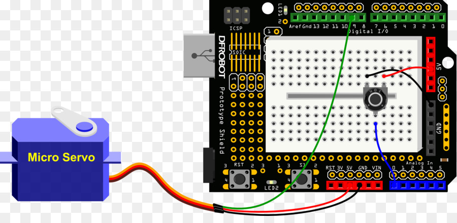 Protoboard，Microcontrolador PNG