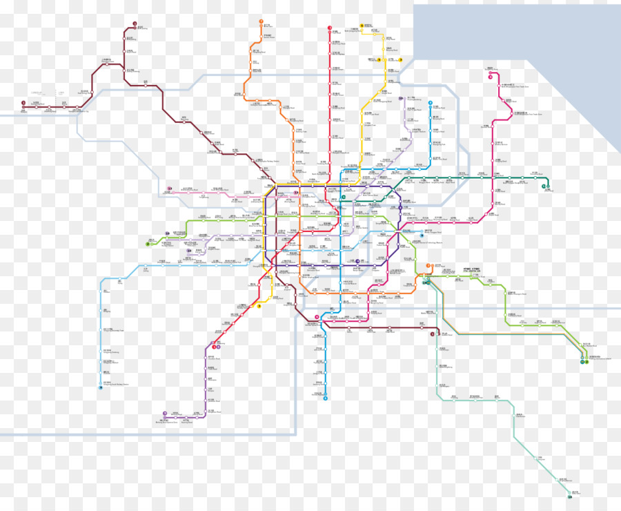 De Trânsito Rápido，Shanghai Metro PNG