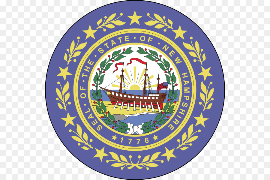 Nova Hampshire，Bandeira E Selo De New Hampshire PNG