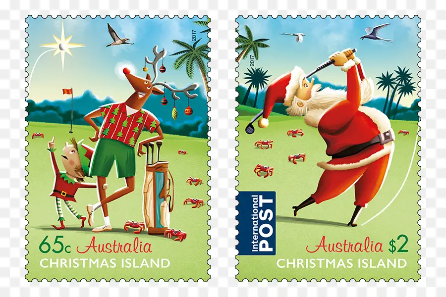 Selos De Natal，Austrália PNG